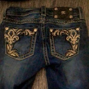 Miss me Jeans low rise bootcut size 24